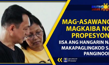 MAG-ASAWANG MAGKAIBA NG PROPESYON, IISA ANG HANGARIN NA MAKAPAGLINGKOD SA PANGINOON