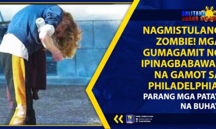 NAGMISTULANG ZOMBIE! MGA GUMAGAMIT NG IPINAGBABAWAL NA GAMOT SA PHILADELPHIA, PARANG MGA PATAY NA BUHAY