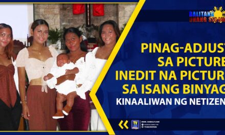 PINAG-ADJUST SA PICTURE: INEDIT NA PICTURE SA ISANG BINYAG, KINAALIWAN NG NETIZENS