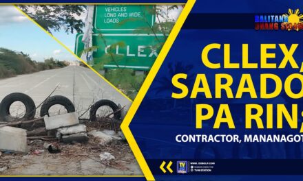 CLLEX, SARADO PA RIN; CONTRACTOR, MANANAGOT!