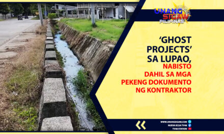 ‘GHOST PROJECTS’ SA LUPAO, NABISTO DAHIL SA MGA PEKENG DOKUMENTO NG KONTRAKTOR