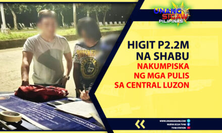 Higit ₱2.2M na Shabu Nakumpiska ng mga Pulis sa Central Luzon