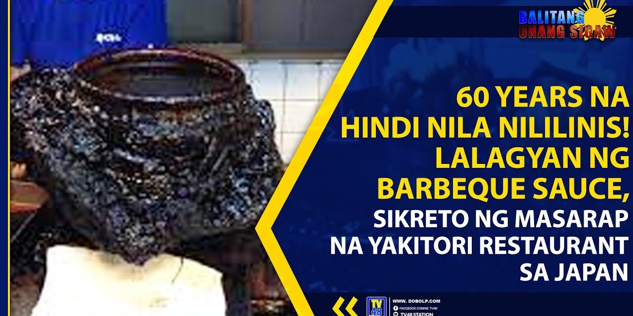 60 YEARS NA HINDI NILA NILILINIS! LALAGYAN NG BARBEQUE SAUCE, SIKRETO NG MASARAP NA YAKITORI RESTAURANT SA JAPAN