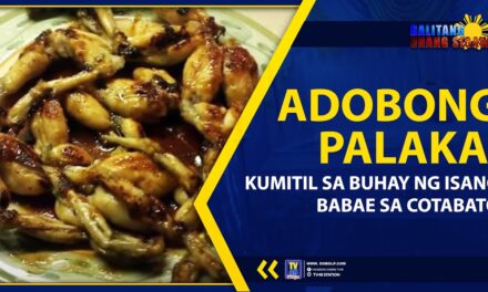 ADOBONG PALAKA, KUMITIL SA BUHAY NG ISANG BABAE SA COTABATO