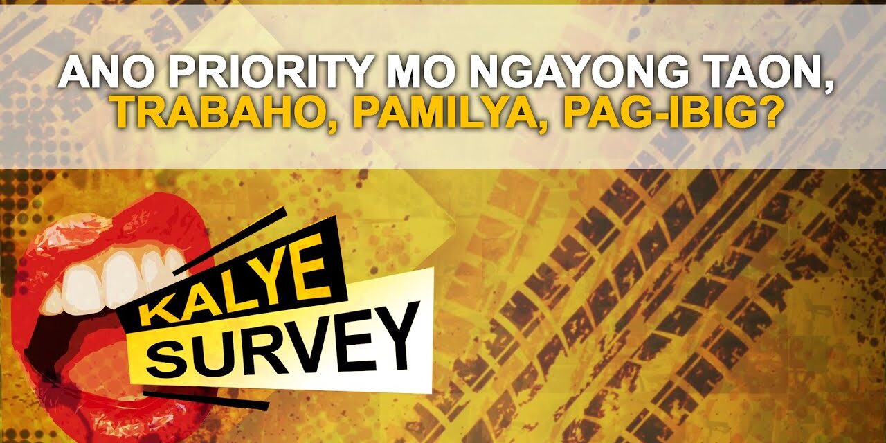 ANO PRIORITY MO NGAYONG TAON, PAG-AARAL, RELASYON O PAMILYA?