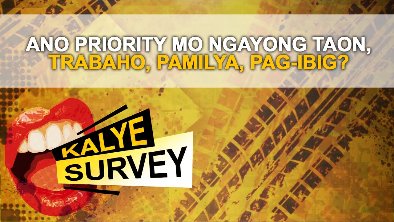 ANO PRIORITY MO NGAYONG TAON, PAG-AARAL, RELASYON O PAMILYA?