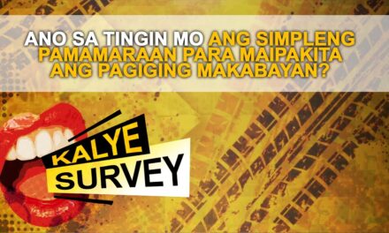 ANO SA TINGIN MO ANG SIMPLENG PAMAMARAAN PARA MAIPAKITA ANG PAGIGING MAKABAYAN