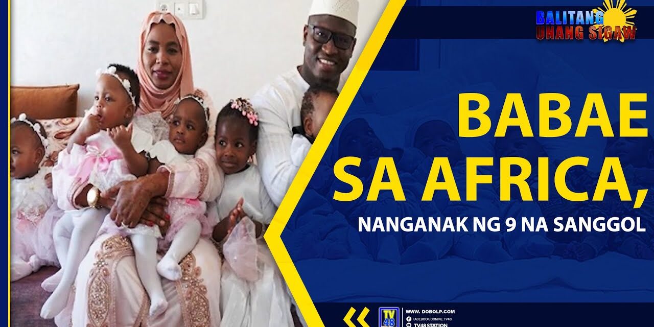 BABAE SA AFRICA, NANGANAK NG 9 NA SANGGOL