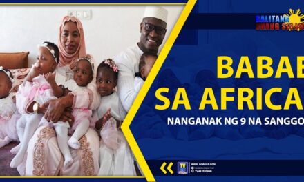 BABAE SA AFRICA, NANGANAK NG 9 NA SANGGOL