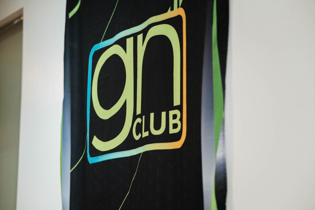 GN club banner and logo