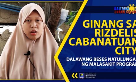 GINANG SA RIZDELIS CABANATUAN CITY, DALAWANG BESES NATULUNGAN NG MALASAKIT PROGRAM