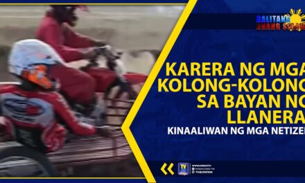 KARERA NG MGA KOLONG-KOLONG SA BAYAN NG LLANERA, KINAALIWAN NG MGA NETIZEN