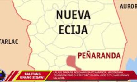 LALAKI, NABARIL NG BAYAW SA PENARANDA; MAGSASAKA, TINAKASAN ANG CHECKPOINT SA SAN JOSE CITY, NAKUHANAN NG BARIL