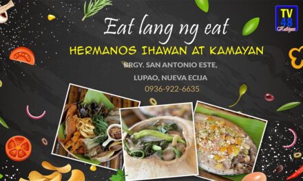 MAGKAKAMAY AT TAAS PAA KA SA GANA SA PAGKAIN NG MGA LUTONG BAHAY SA HERMANOS IHAWAN!