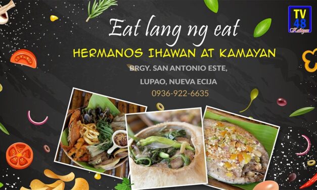 MAGKAKAMAY AT TAAS PAA KA SA GANA SA PAGKAIN NG MGA LUTONG BAHAY SA HERMANOS IHAWAN!