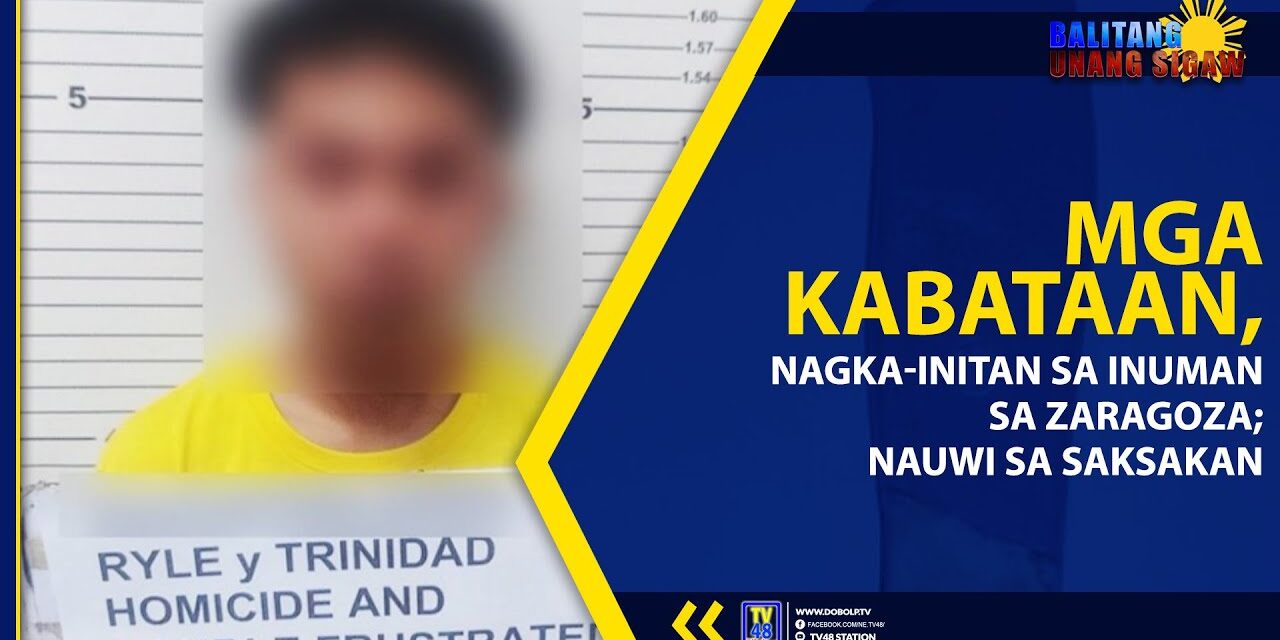 MGA KABATAAN, NAGKA-INITAN SA INUMAN SA ZARAGOZA; NAUWI SA SAKSAKAN