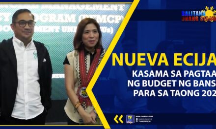 NUEVA ECIJA, KASAMA SA PAGTAAS NG BUDGET NG BANSA PARA SA TAONG 2024