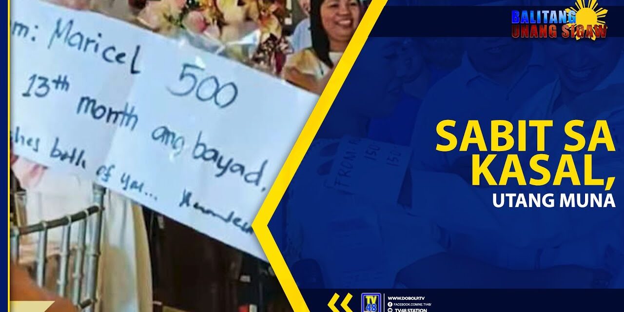 SABIT SA KASAL, UTANG MUNA