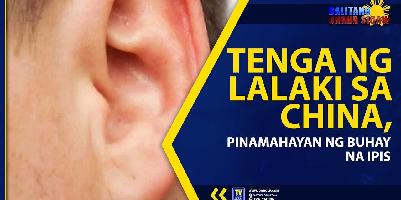 TENGA NG LALAKI SA CHINA, PINAMAHAYAN NG BUHAY NA IPIS