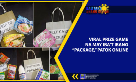 VIRAL PRIZE GAME NA MAY IBA’T IBANG “PACKAGE,” PATOK ONLINE