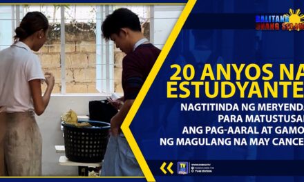 20 ANYOS NA ESTUDYANTE, NAGTITINDA NG MERYENDA PARA MATUSTUSAN ANG PAG-AARAL AT GAMOT NG MAGULANG NA MAY CANCER
