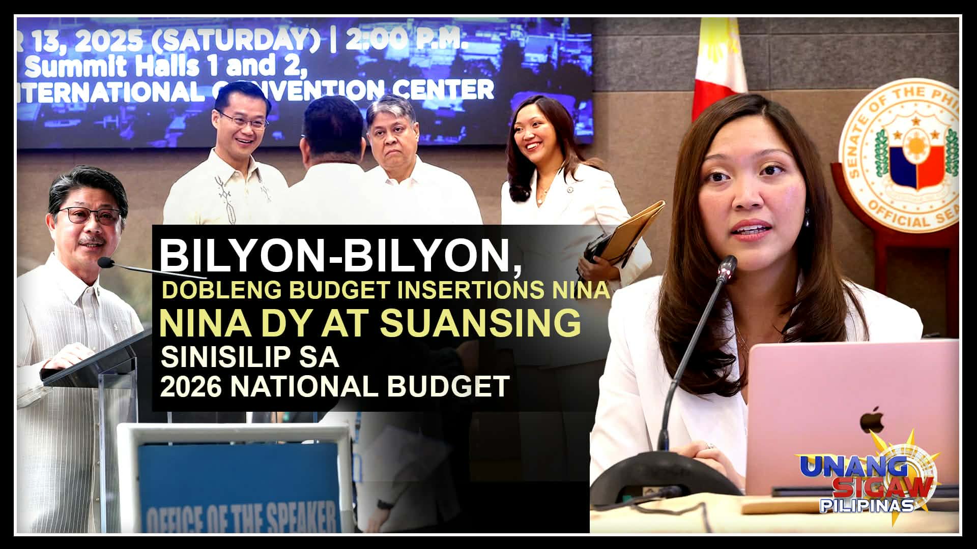 photo of Bilyon-Bilyon, Dobleng Budget Insertions nina Dy at Suansing Sinisilip