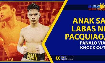 ANAK SA LABAS NI PACQUIAO, PANALO VIA ED KNOCK OUT