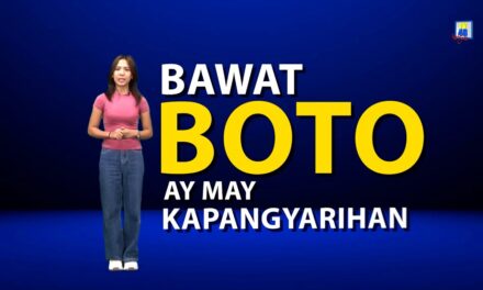 ANG BOTO MO AY BOSES MO