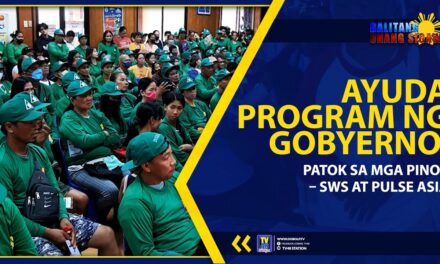 AYUDA PROGRAM NG GOBYERNO, PATOK SA MGA PINOY – SWS AT PULSE ASIA