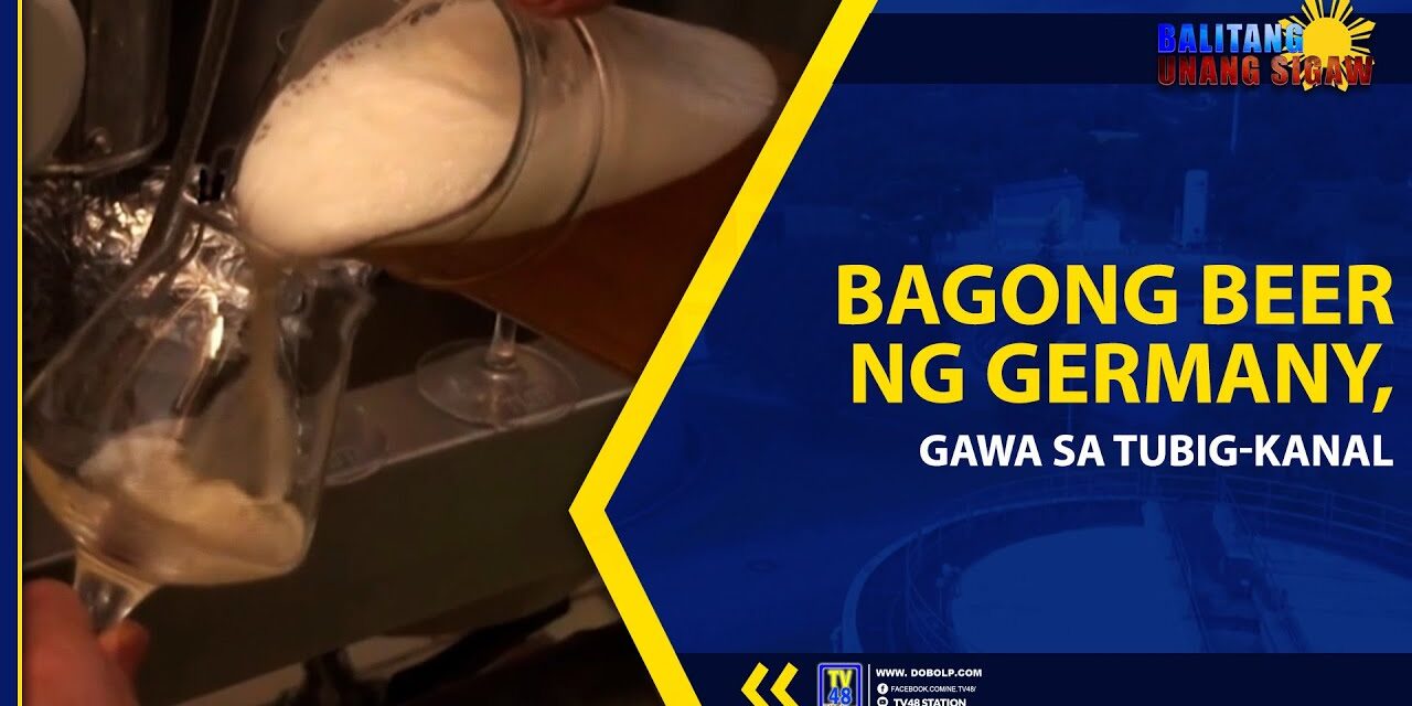 BAGONG BEER NG GERMANY, GAWA SA TUBIG-KANAL