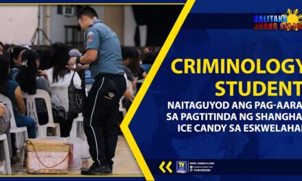 CRIMINOLOGY STUDENT, NAITAGUYOD ANG PAG-AARAL SA PAGTITINDA NG SHANGHAI, ICE CANDY SA ESKWELAHAN