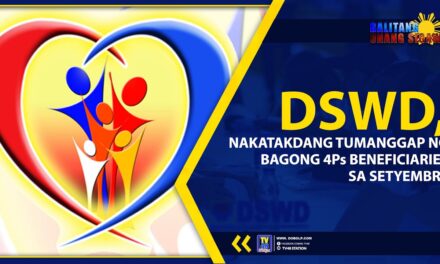 DSWD, NAKATAKDANG TUMANGGAP NG BAGONG 4Ps BENEFICIARIES SA SETYEMBRE