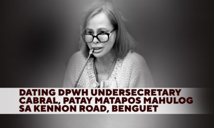Dating DPWH Undersecretary Cabral, Patay Matapos Mahulog sa Kennon Road, Benguet