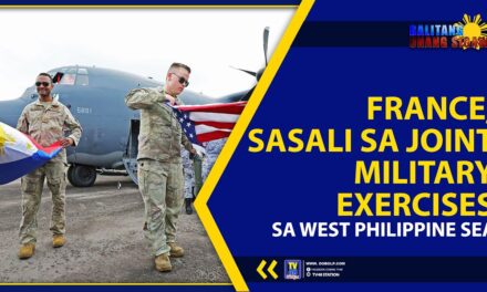 FRANCE, SASALI SA JOINT MILITARY EXERCISES SA WEST PHILIPPINE SEA