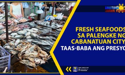 FRESH SEAFOODS SA PALENGKE NG CABANATUAN CITY, TAAS-BABA ANG PRESYO