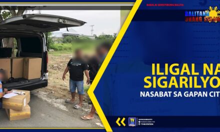 ILIGAL NA SIGARILYO, NASABAT SA GAPAN CITY