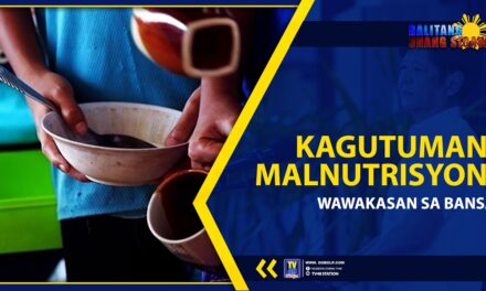 KAGUTUMAN, MALNUTRISYON, WAWAKASAN SA BANSA