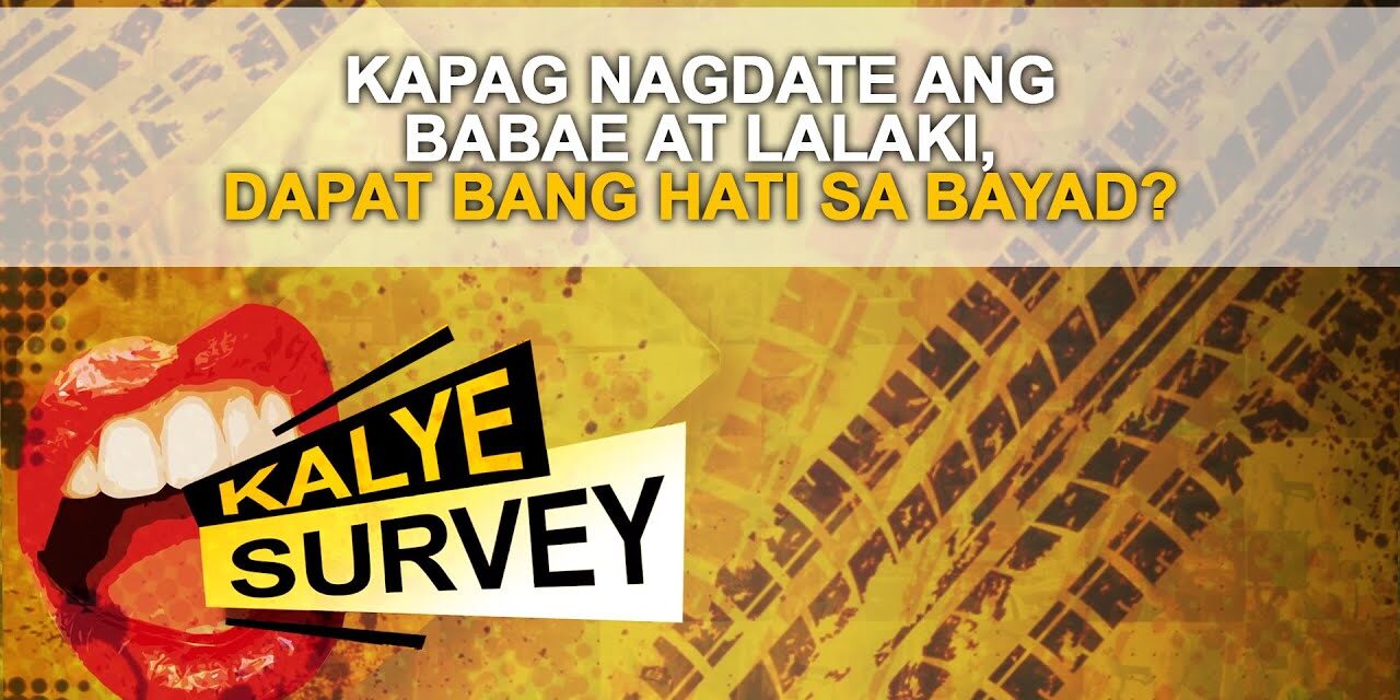 KAPAG NAGDATE ANG BABAE AT LALAKI, DAPAT BANG HATI SA BAYAD?