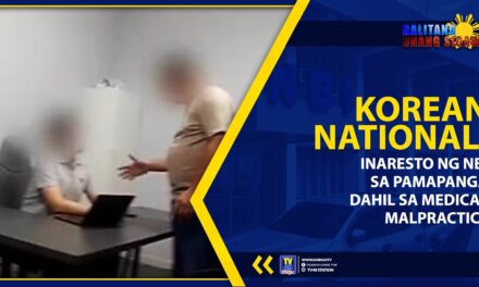 KOREAN NATIONAL, INARESTO NG NBI SA PAMAPANGA DAHIL SA MEDICAL MALPRACTICE