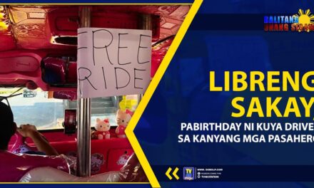 LIBRENG SAKAY, PABIRTHDAY NI KUYA DRIVER SA KANYANG MGA PASAHERO