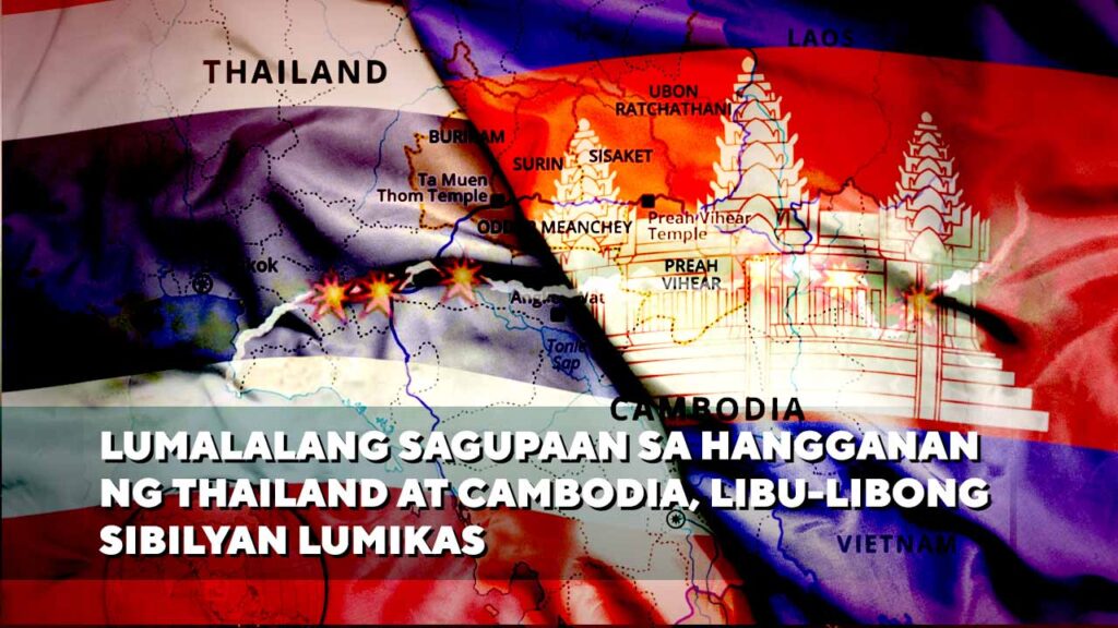 Lumalalang Sagupaan sa Hangganan ng Thailand at Cambodia, Libu-libong Sibilyan Lumikas