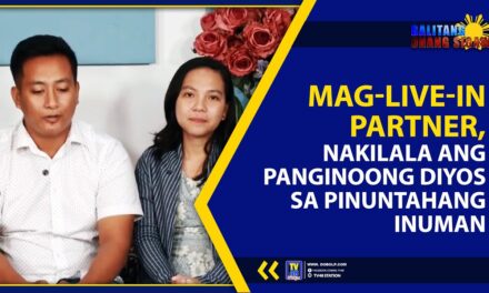 MAG-LIVE-IN PARTNER, NAKILALA ANG PANGINOONG DIYOS SA PINUNTAHANG INUMAN