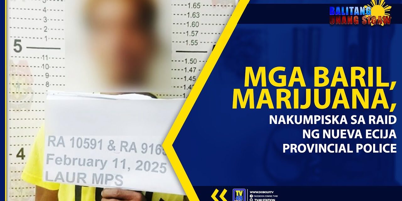 MGA BARIL, MARIJUANA, NAKUMPISKA SA RAID NG NUEVA ECIJA PROVINCIAL POLICE