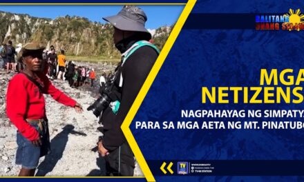 MGA NETIZENS, NAGPAHAYAG NG SIMPATYA PARA SA MGA AETA NG MT. PINATUBO