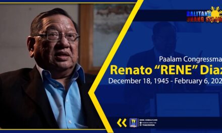PAALAM CONGRESSMAN RENATO “RENE” DIAZ