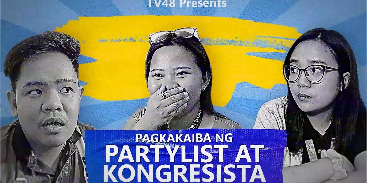 PAGKAKAIBA NG PARTYLIST AT KONGRESISTA