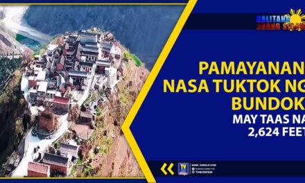 PAMAYANAN, NASA TUKTOK NG BUNDOK; MAY TAAS NA 2,624 FEET