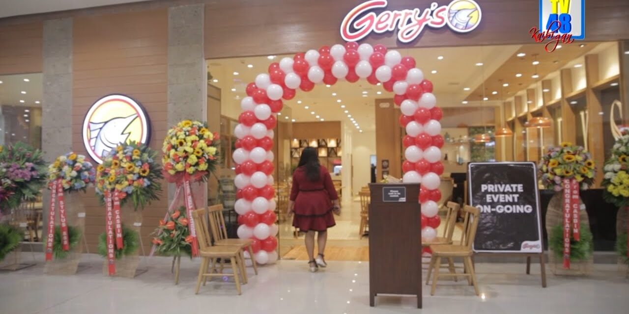 PANGPAMILYANG PILIPINONG KAINAN NA GERRY’S RESTAURANT, PINALAPIT NA SA BAYAN NG GAPAN