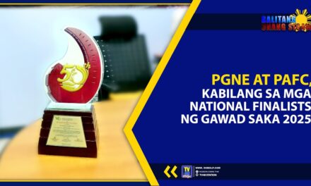 PGNE AT PAFC, KABILANG SA MGA NATIONAL FINALISTS NG GAWAD SAKA 2025