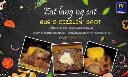 PHP99 NA UNLI RICE, UNLI GRAVY, UNLI SOUP, MAEENJOY SA BUB’S SIZZLIN’ SPOT